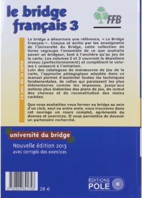 BRIDGE FRANCAIS Perfectionnement JEU DE LA CARTE - Avec corrigés